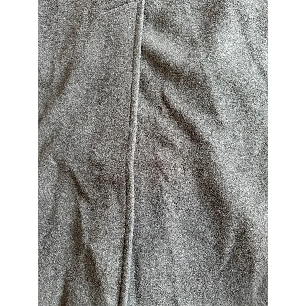 Kasper Womens Long Cashmere Overcoat M Black - Picture 9 of 11
